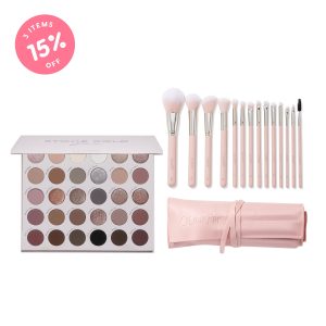 Megapalette and Brush Roll Bundle